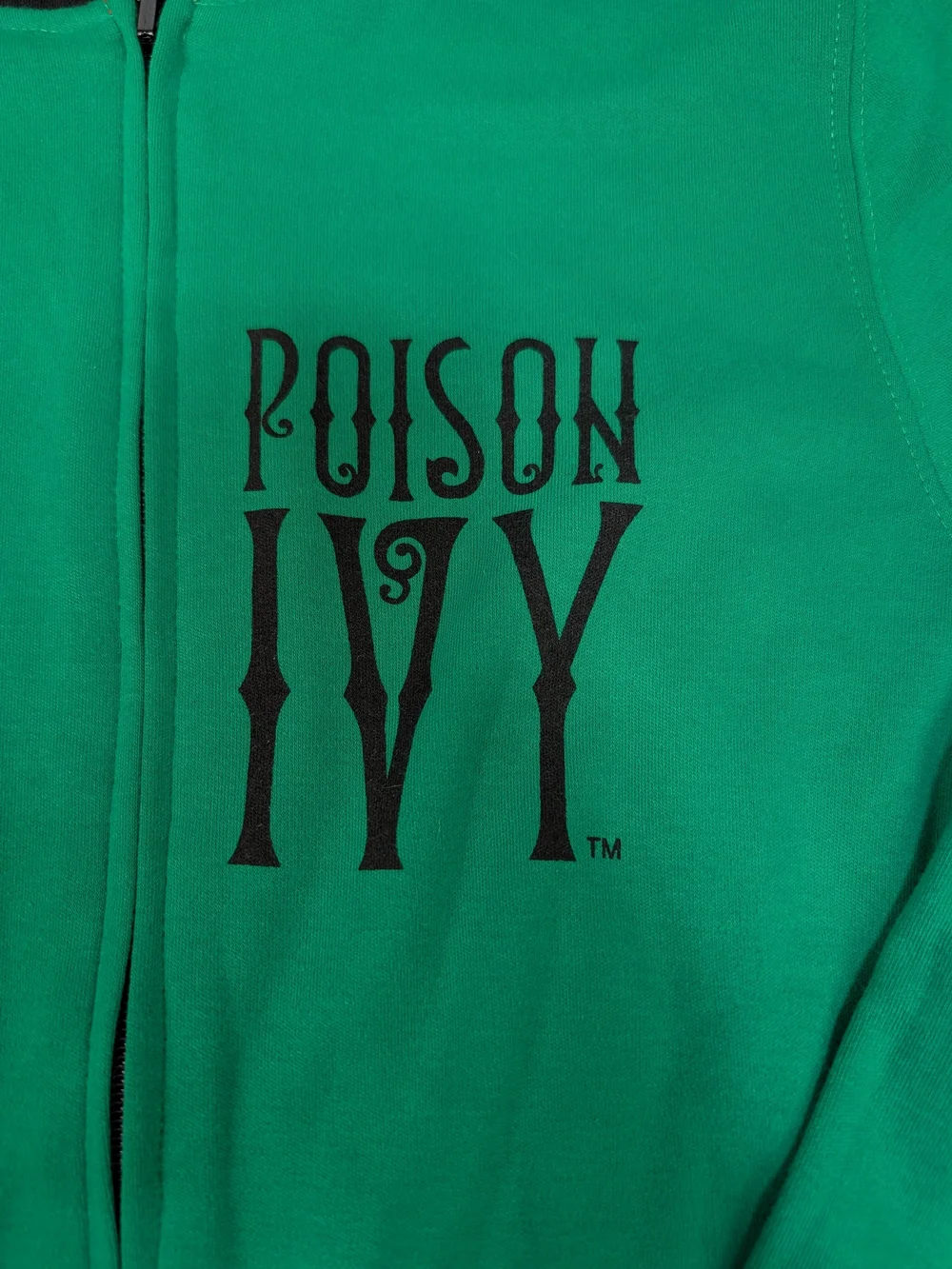 DC Poison IVY Harley Quinn Reversible Hoodie Medium